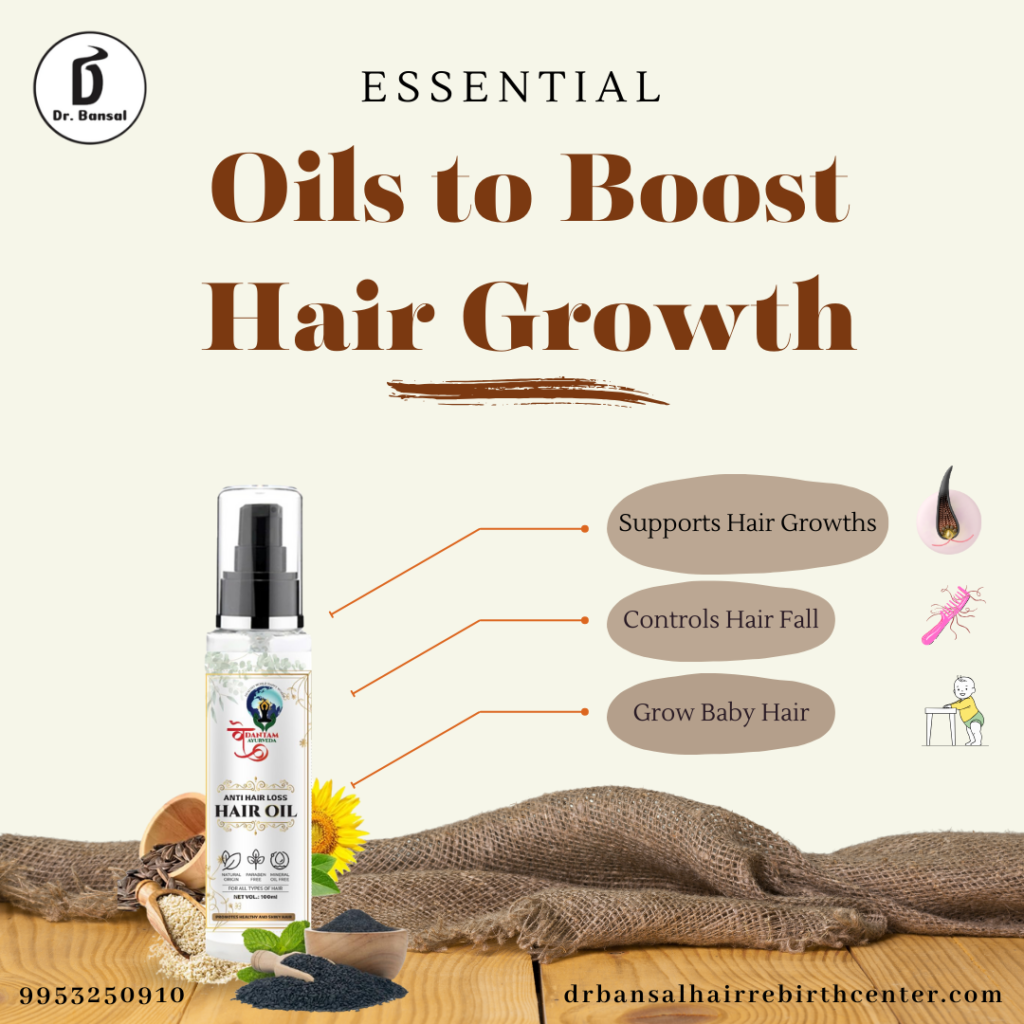 Essential Oils to Boost Hair Growth