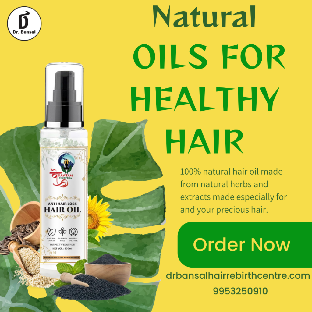 Best Natural Oils for Healthy Hair